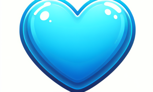 Co oznacza niebieskie serce?