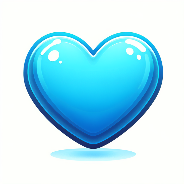 Co oznacza niebieskie serce?