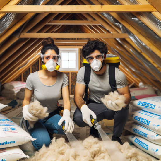 Oszczędności energii dzięki ociepleniu celulozą