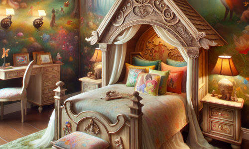 Jak stworzyć bajkowy pokój z łóżkiem domek dla dziewczynki?