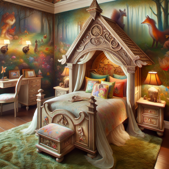 Jak stworzyć bajkowy pokój z łóżkiem domek dla dziewczynki?
