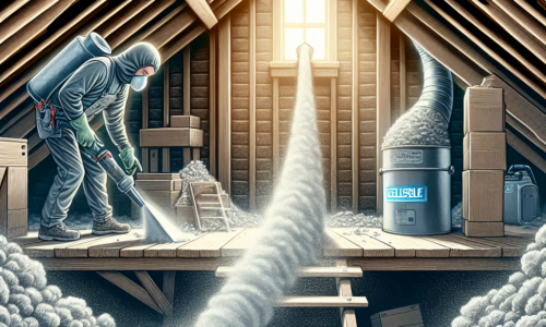 Wdmuchiwanie celulozy: jak wygląda proces i jakie są jego zalety?