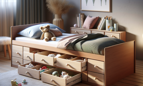 Dlaczego łóżko z szufladą to must-have w pokoju Twojego dziecka?