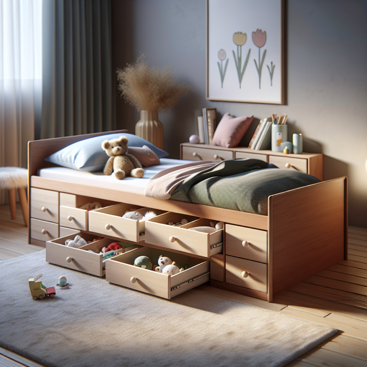 Dlaczego łóżko z szufladą to must-have w pokoju Twojego dziecka?