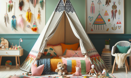 Łóżko tipi – przestrzeń, gdzie dziecięca wyobraźnia nie zna granic