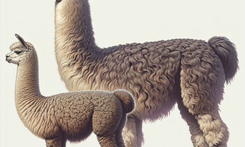 Lama a alpaka – różnice w wyglądzie i charakterze
