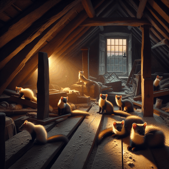 Tchórz czy kuna? Co mieszka na Twoim poddaszu?