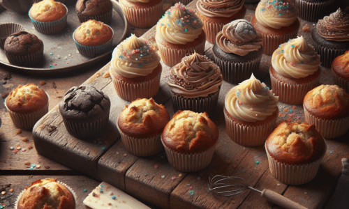Babeczki i muffinki – przepis na puszyste wypieki