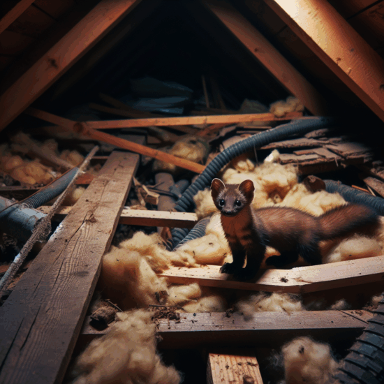 5 sygnałów, które świadczą, że na poddaszu zadomowiła się kuna