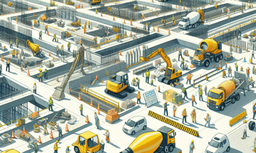 Drogi tymczasowe na placu budowy – jak je zaplanować i zabezpieczyć?