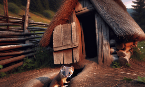 Przez jakie szczeliny kuna dostaje się do domu?