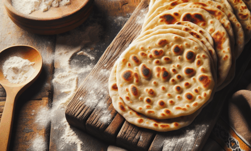 Podpłomyki: przepis na chrupiący chlebek bez drożdży