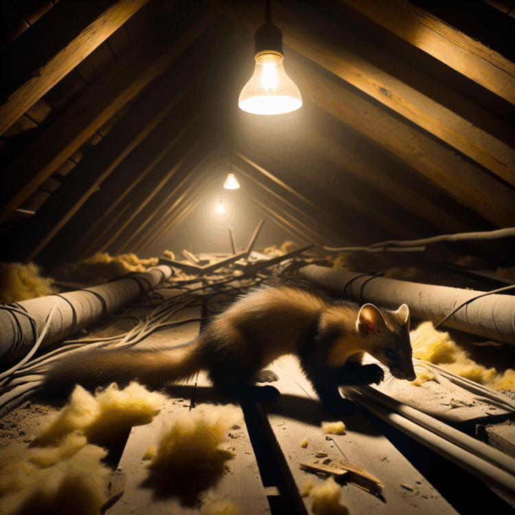 Kuna i szkody dotyczące materiałów wykończeniowych