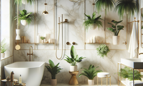 Jak za niewielkie pieniądze osiągnąć luksusowy wygląd w łazience?