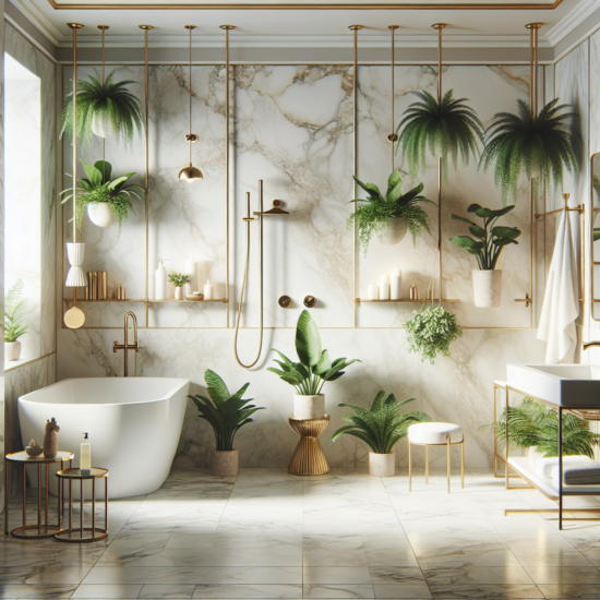 Jak za niewielkie pieniądze osiągnąć luksusowy wygląd w łazience?