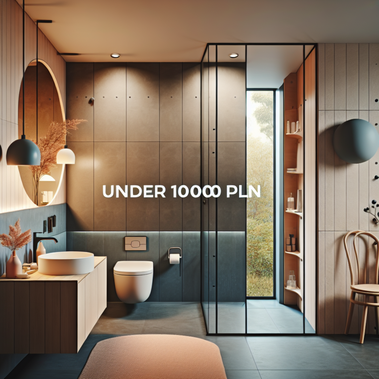 Jak urządzić łazienkę za mniej niż 10000 zł?