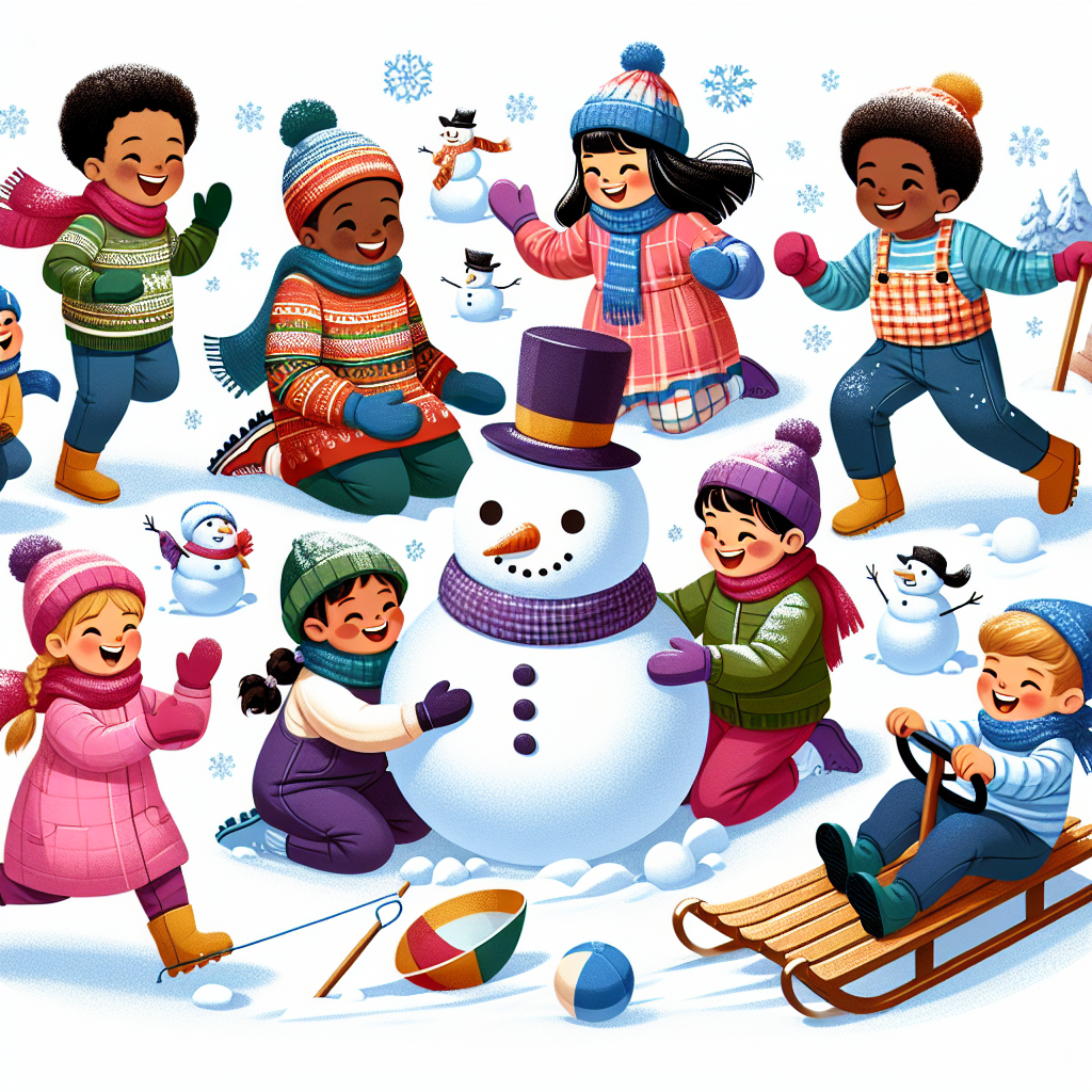 Pomysły na zimowe atrakcje dla dzieci