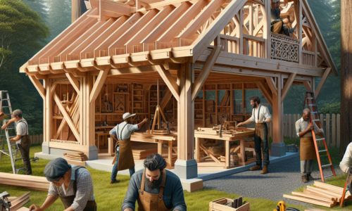 Wiaty garażowe drewniane – kosztorys konstrukcji, pokrycia i robocizny