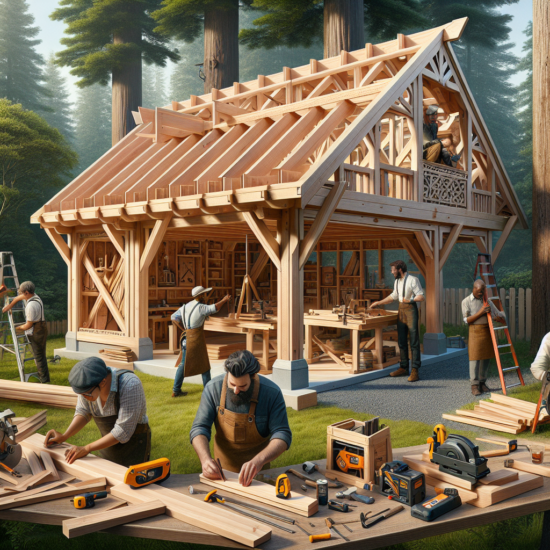 Wiaty garażowe drewniane – kosztorys konstrukcji, pokrycia i robocizny