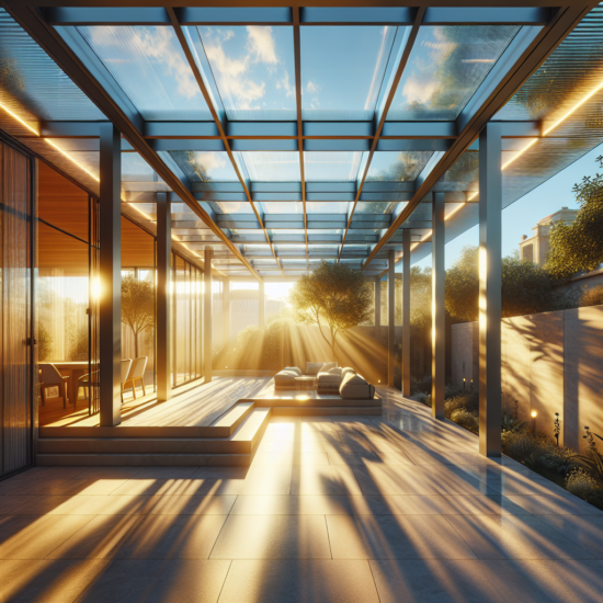 Zadaszenia tarasowe – jak doświetlić taras? Świetliki, poliwęglan i mleczne szkło